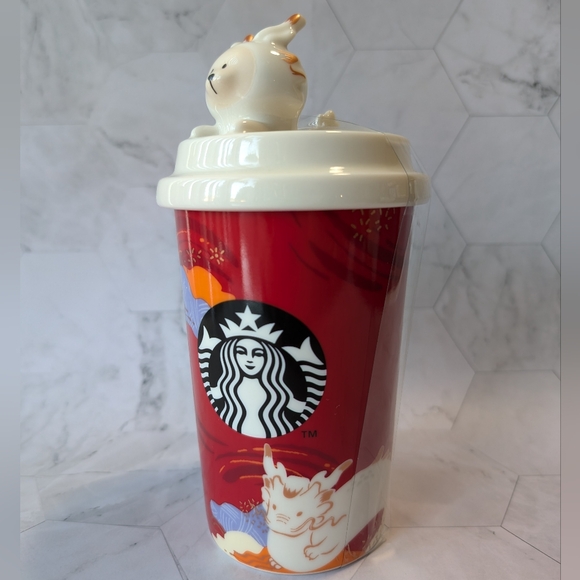 BN Starbucks Japan 2024 New Year Dragon Canister - Picture 3 of 15